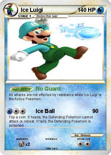Pokemon Ice Luigi