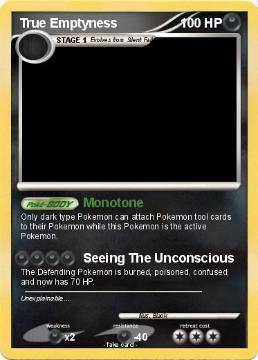 Pokemon True Emptyness