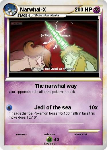 Pokemon Narwhal-X