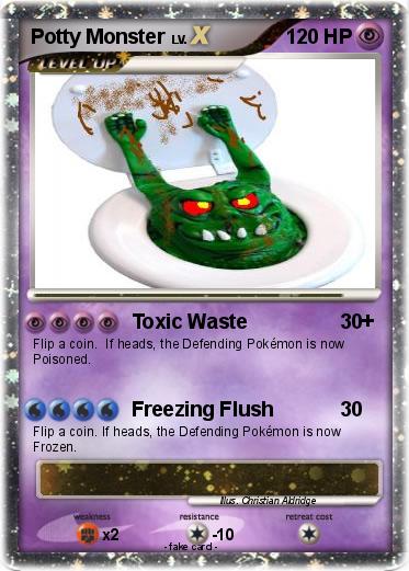 Pokemon Potty Monster