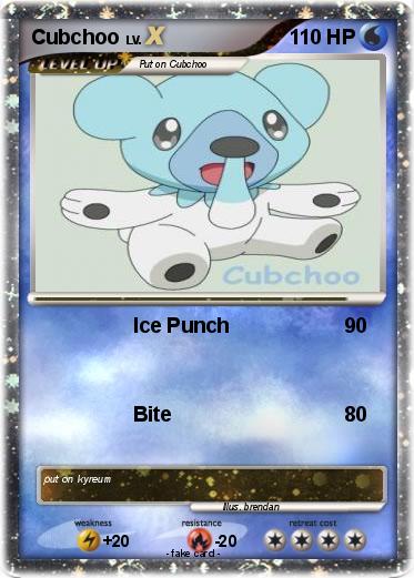 Pokemon Cubchoo