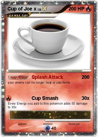 Pokemon Cup of Joe x