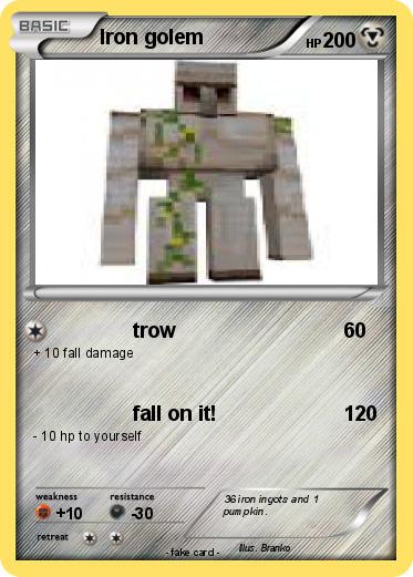 Pokemon Iron golem