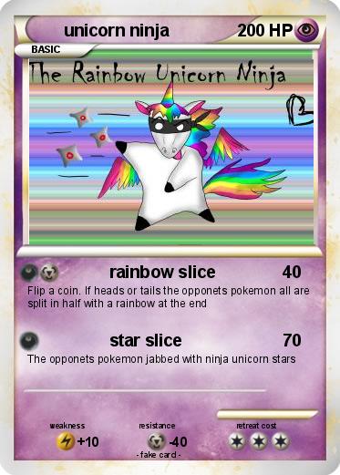 Pokemon unicorn ninja