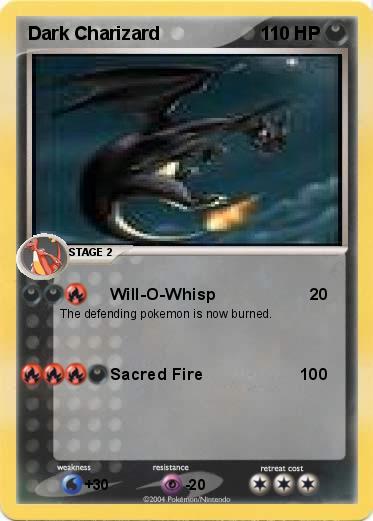 Pokemon Dark Charizard