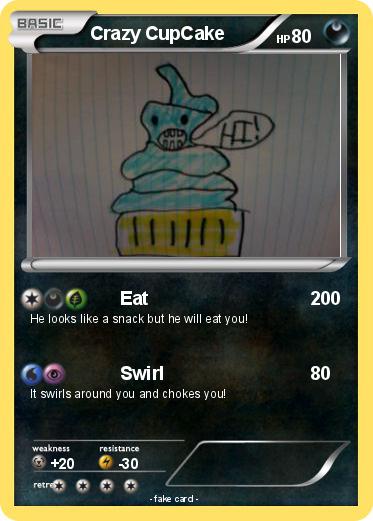 Pokemon Crazy CupCake