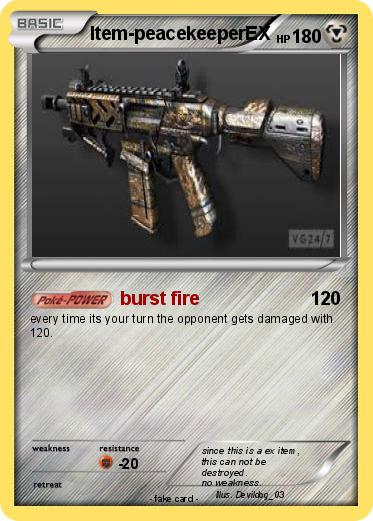 Pokemon Item-peacekeeperEX