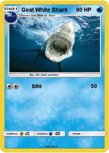 Pokemon Geat White Shark