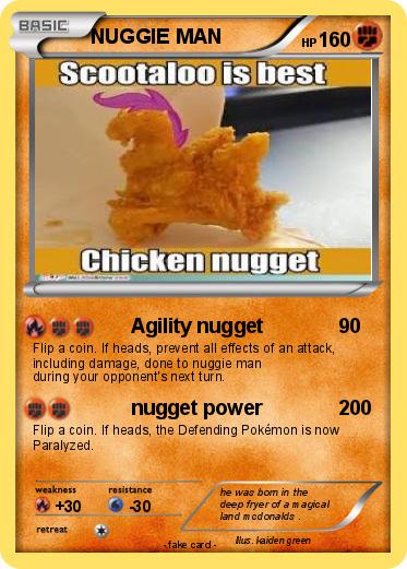 Pokemon NUGGIE MAN