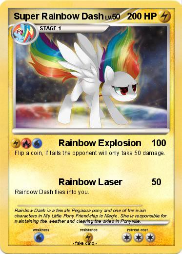 Pokemon Super Rainbow Dash