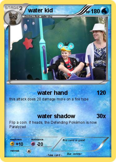 Pokemon water kid