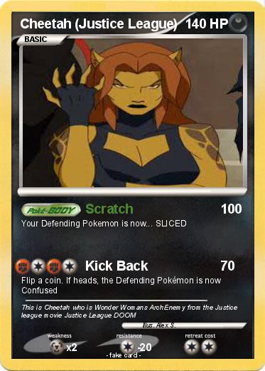 Pokemon Cheetah (Justice League)