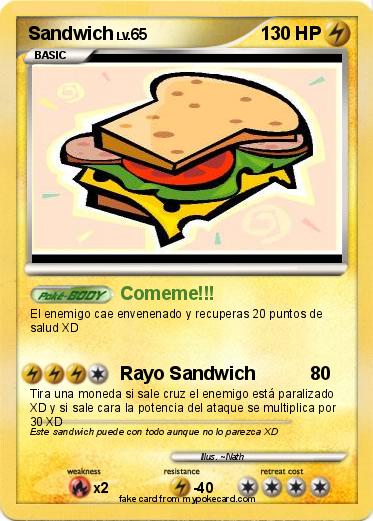 Pokemon Sandwich