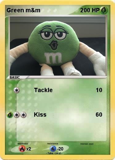 Pokemon Green m&m
