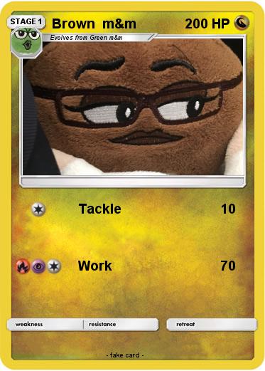 Pokemon Brown  m&m