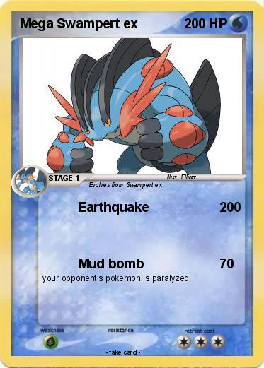 Pokemon Mega Swampert ex