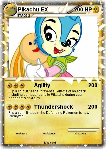 Pokemon Pikachu EX
