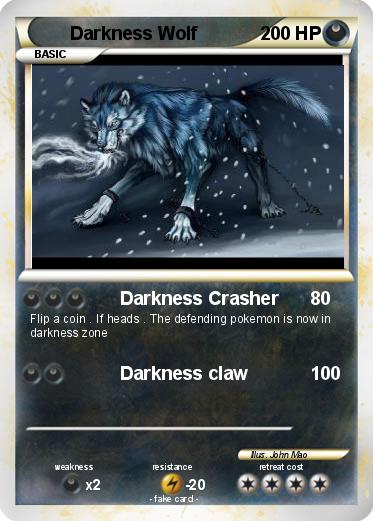 Pokemon Darkness Wolf