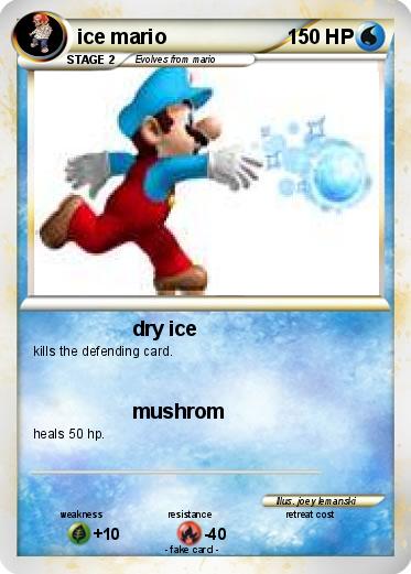 Pokemon ice mario
