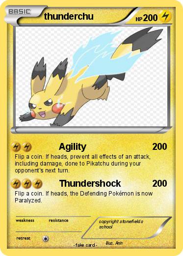 Pokemon thunderchu