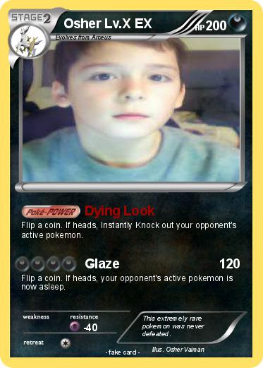 Pokemon Osher Lv.X EX