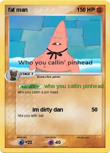 Pokemon fat man