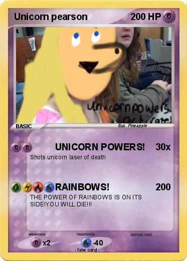 Pokemon Unicorn pearson
