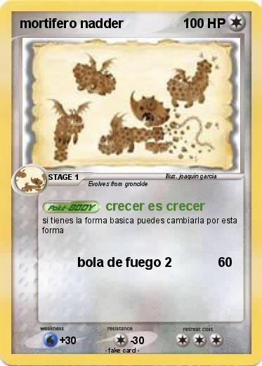Pokemon mortifero nadder