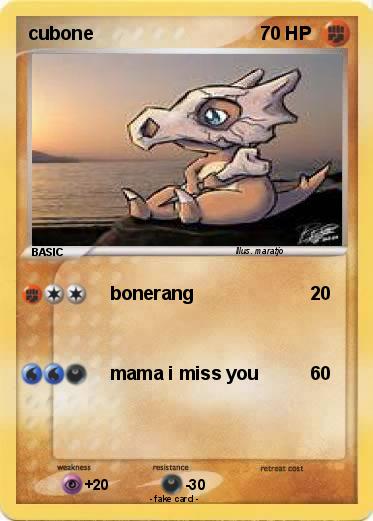 Pokemon cubone
