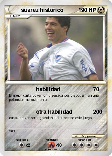 Pokemon suarez historico