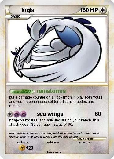 Pokemon lugia