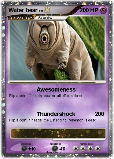 Pokemon Water bear