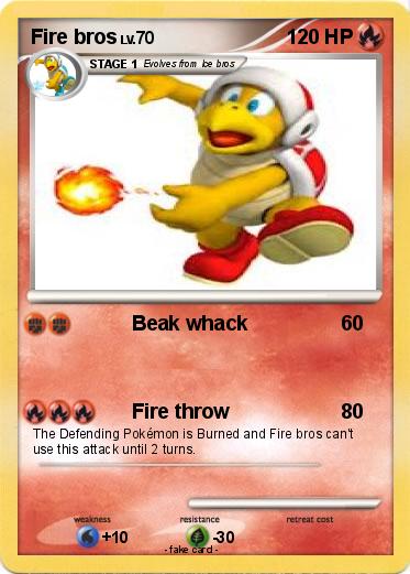 Pokemon Fire bros