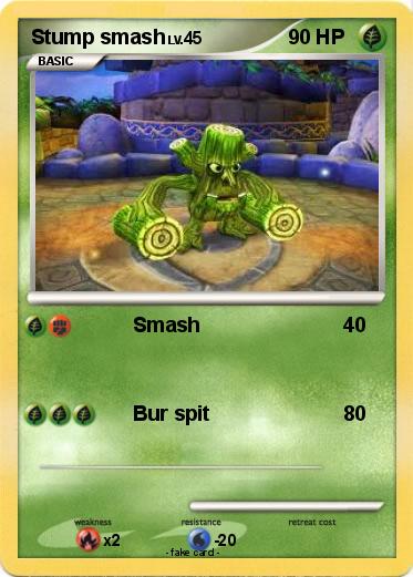 Pokemon Stump smash