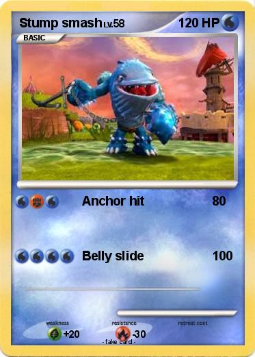 Pokemon Stump smash
