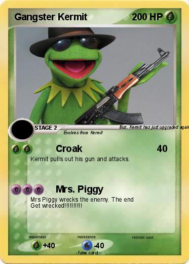 Pokemon Gangster Kermit