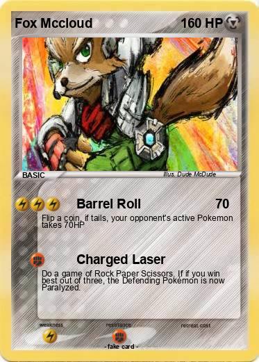 Pokemon Fox Mccloud
