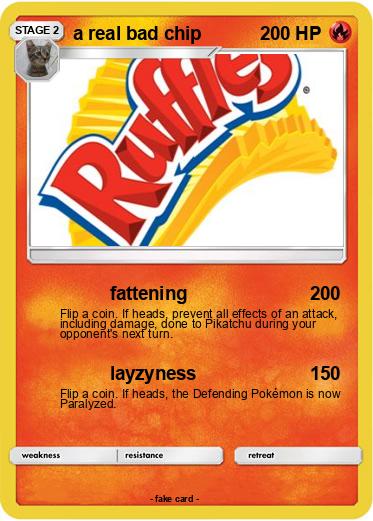 Pokemon a real bad chip