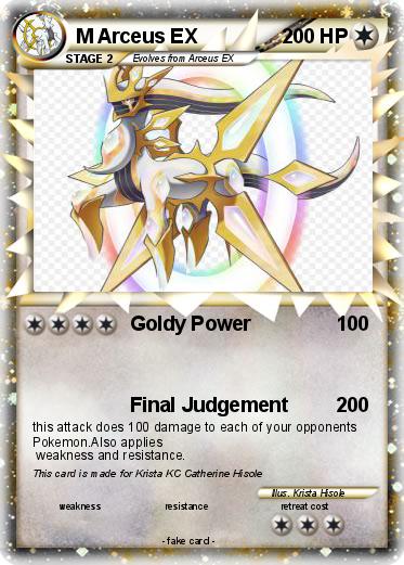 Pokemon M Arceus EX