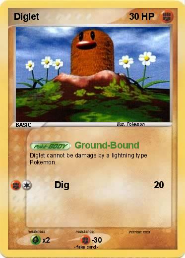 Pokemon Diglet