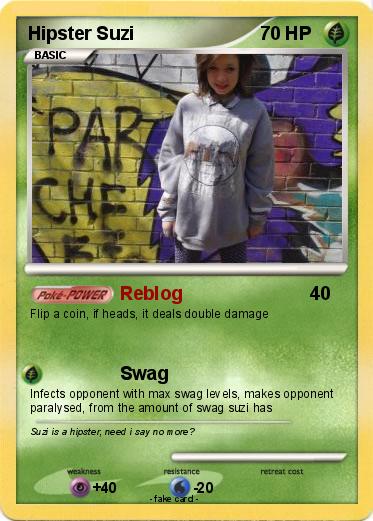 Pokemon Hipster Suzi