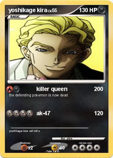 Pokemon yoshikage kira