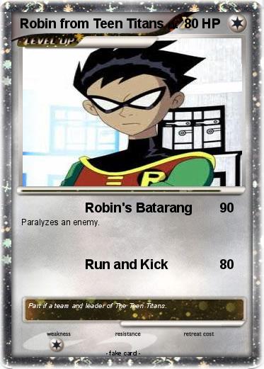 Pokemon Robin from Teen Titans