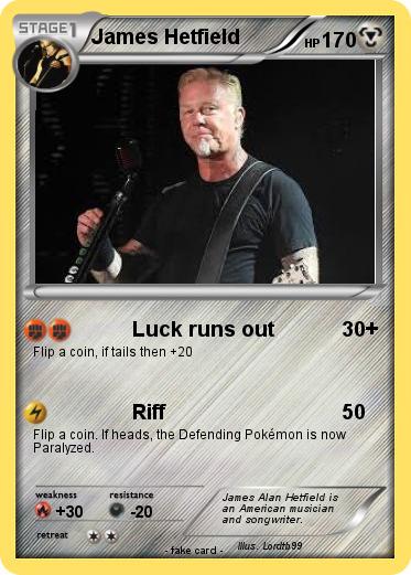 Pokemon James Hetfield