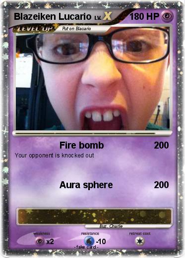 Pokemon Blazeiken Lucario