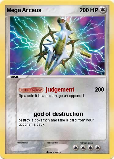 Pokemon Mega Arceus