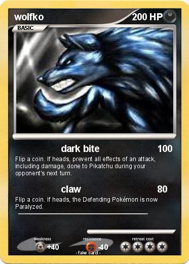 Pokemon wolfko