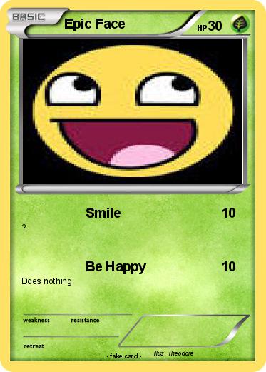 Pokemon Epic Face
