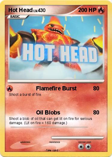 Pokemon Hot Head
