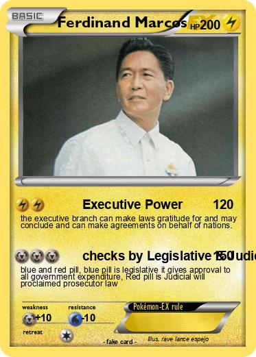 Pokemon Ferdinand Marcos